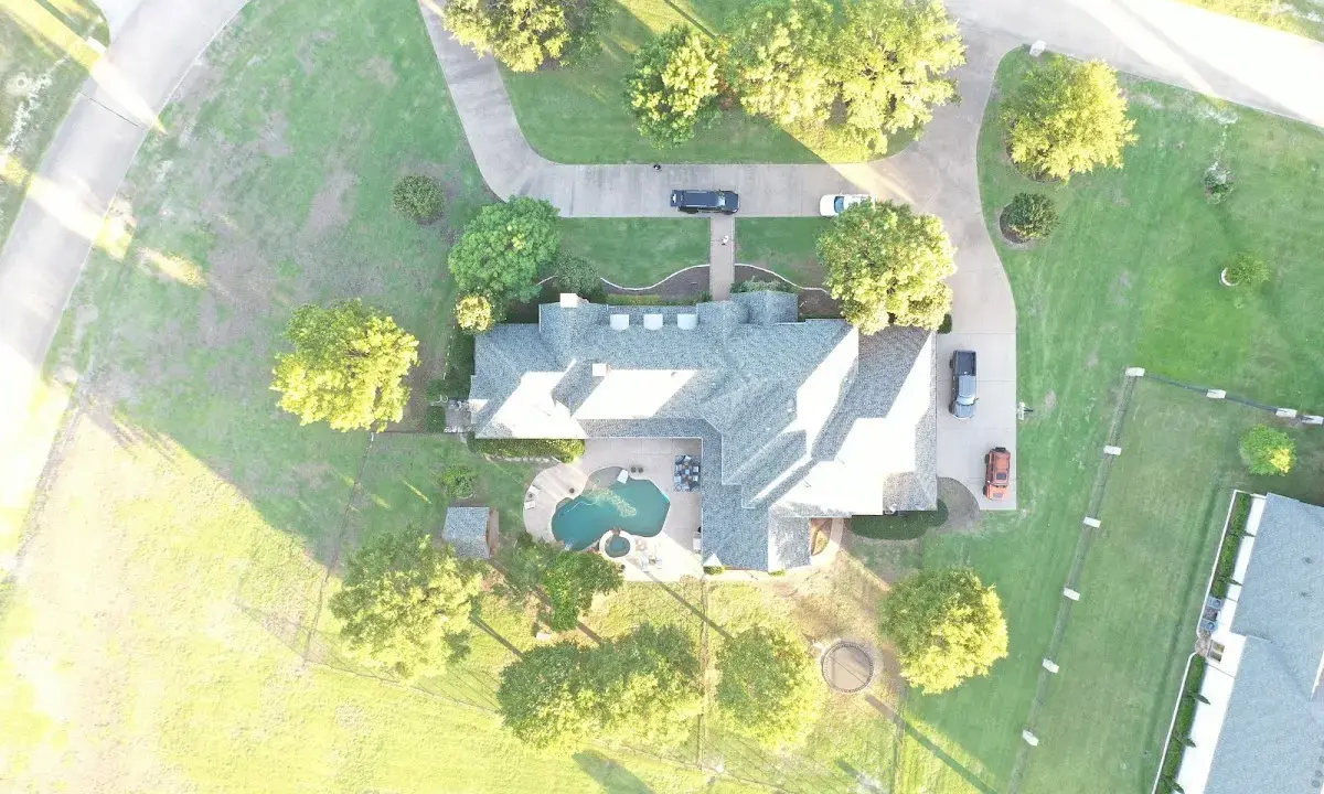 New shingle roof installation on a home in Rosedale